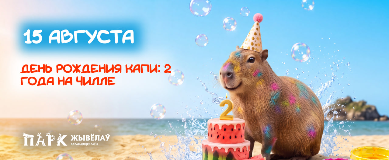 ДЕНЬ РОЖДЕНИЯ КАПИ: 2 ГОДА НА ЧИЛЛЕ!